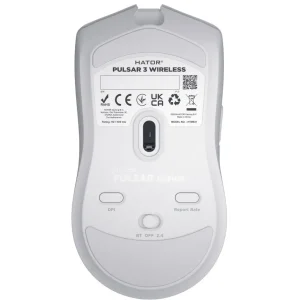 Мышь беспроводная Hator Pulsar 3 Wireless White (HTM631) UA