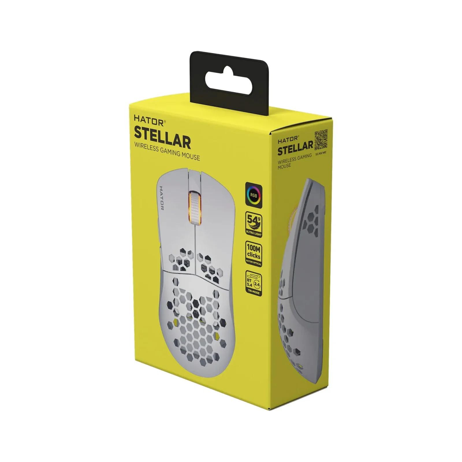 Миша Hator Stellar Wireless White (HTM651) UA