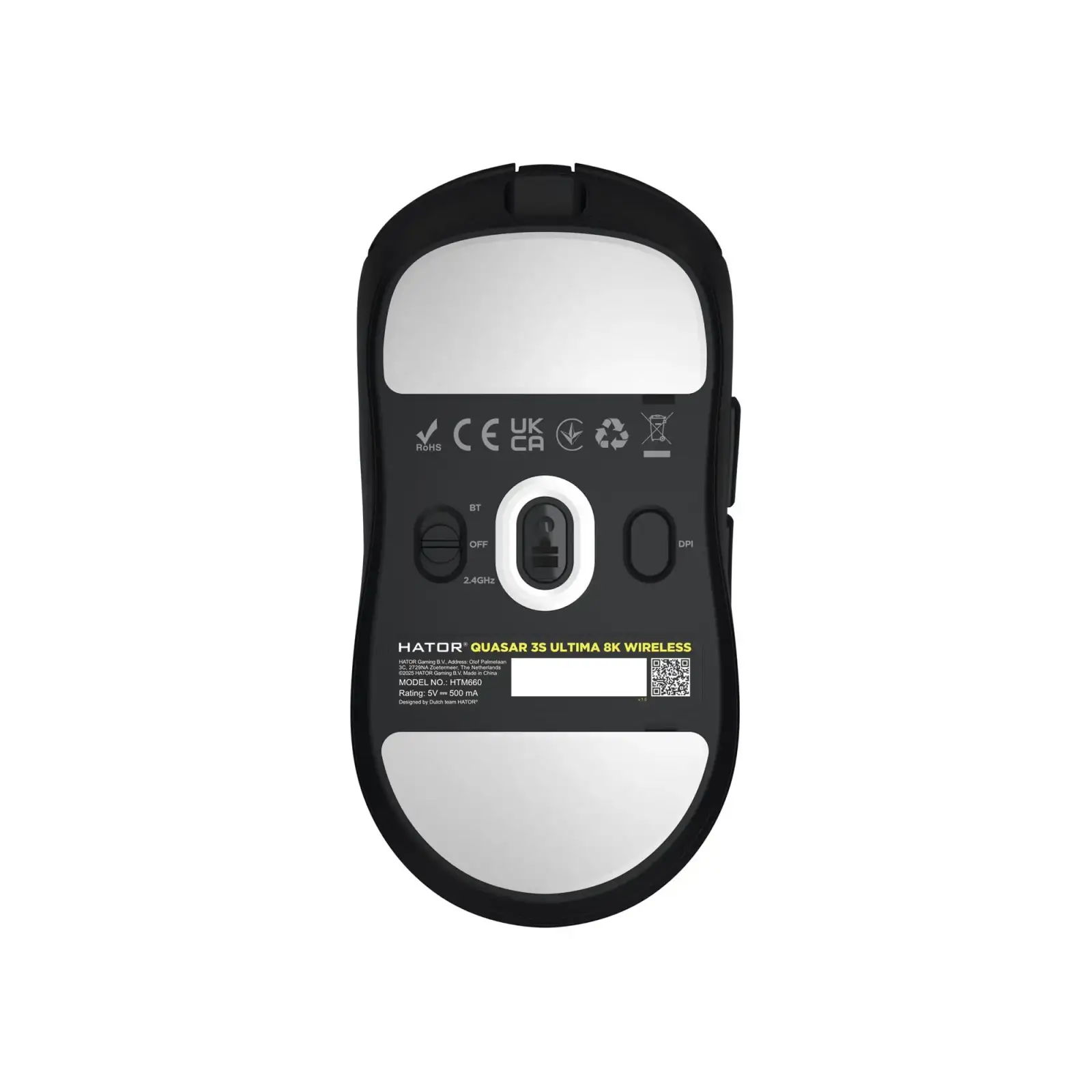 Миша бездротова Hator Quasar 3S Ultima 8K Wireless Black (HTM660) UA