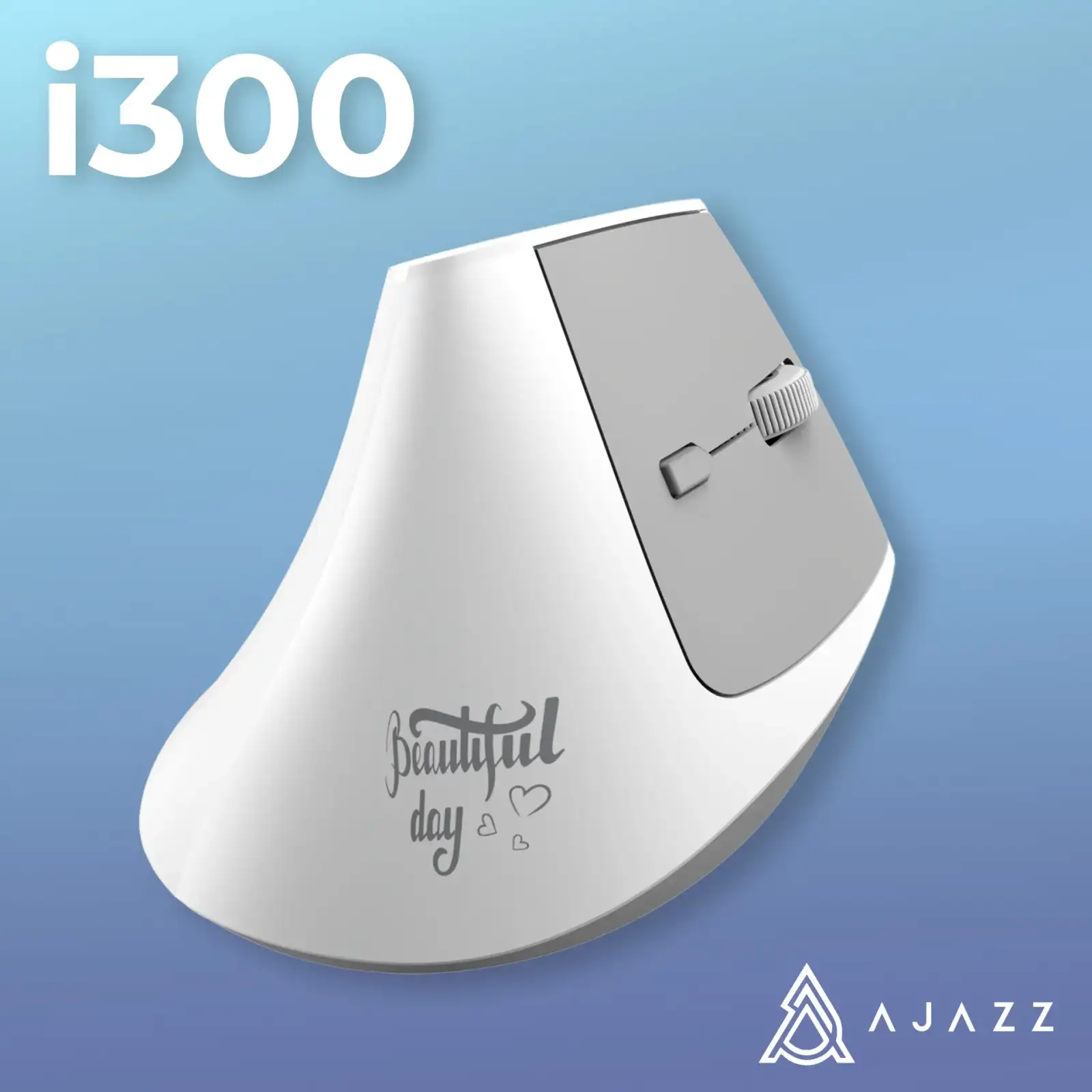 Миша бездротова Ajazz i-300 White (i300-W) UA