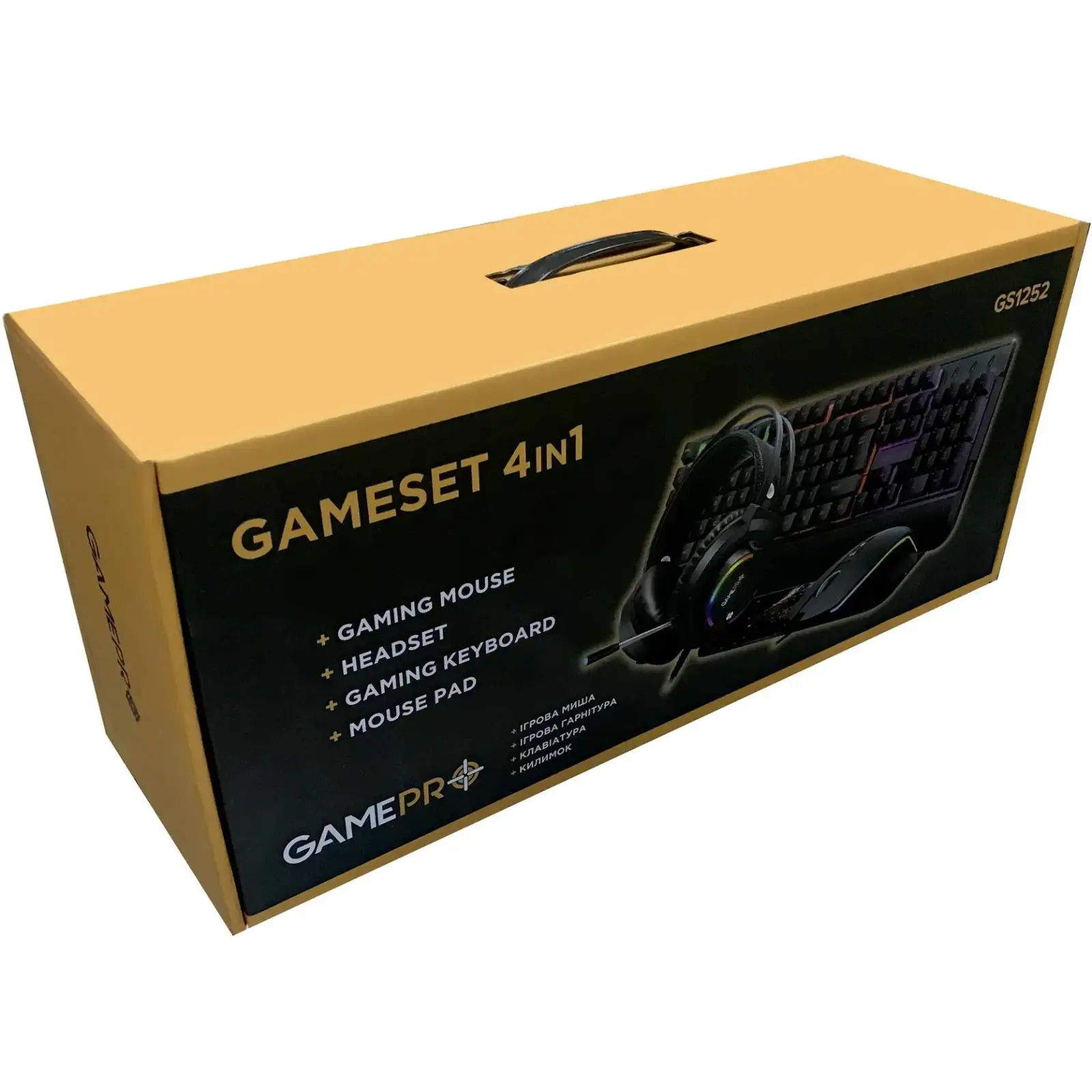 Комплект GamePro Gameset 4 в 1 USB (GS1252) UA
