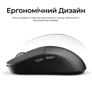 Мышь беспроводная Keychron M3 WL Black (M3-A23) UA