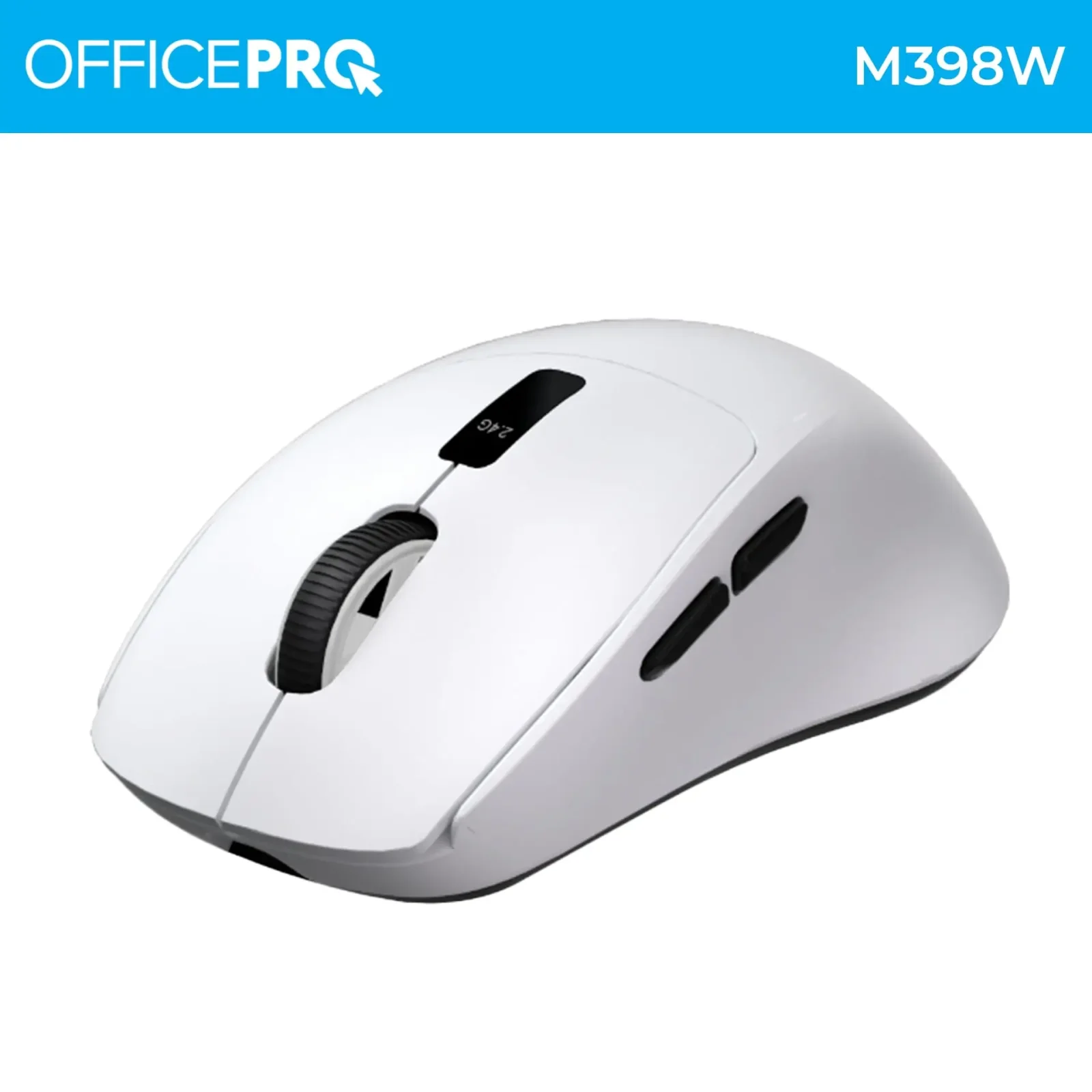Мышь беспроводная OfficePro M398W White UA