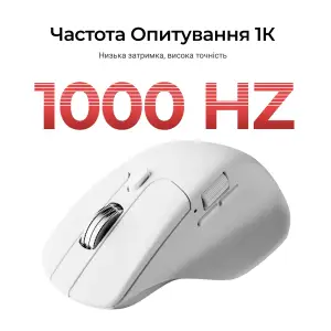 Мышь беспроводная Keychron M6S WL White (M6S-B72) UA