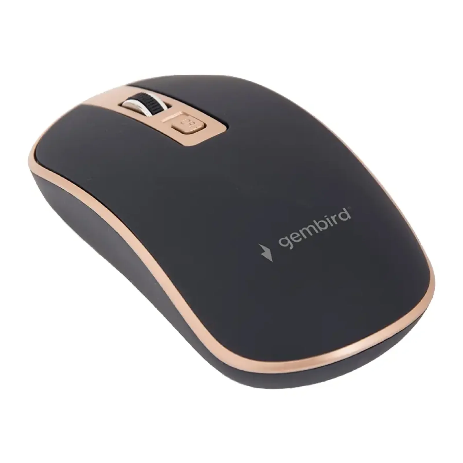 Мышь беспроводная Gembird MUSW-4B-06-BG Black/Gold UA