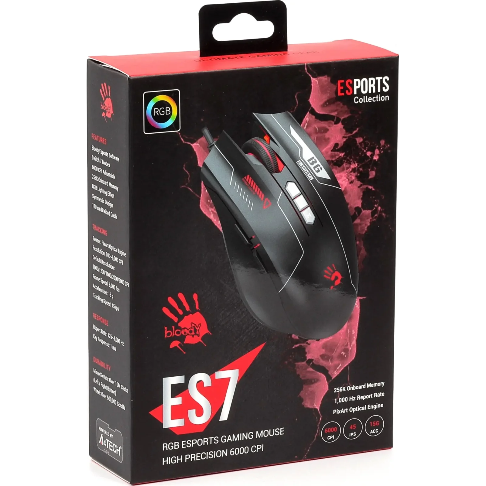 Мышь A4Tech ES7 Bloody Esports Black UA