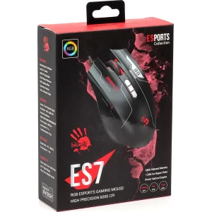 Миша A4Tech ES7 Bloody Esports Black UA