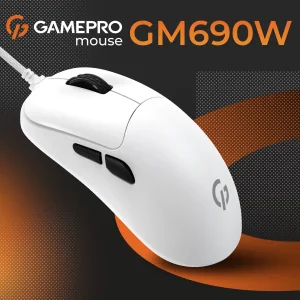 Миша GamePro GM690W White UA