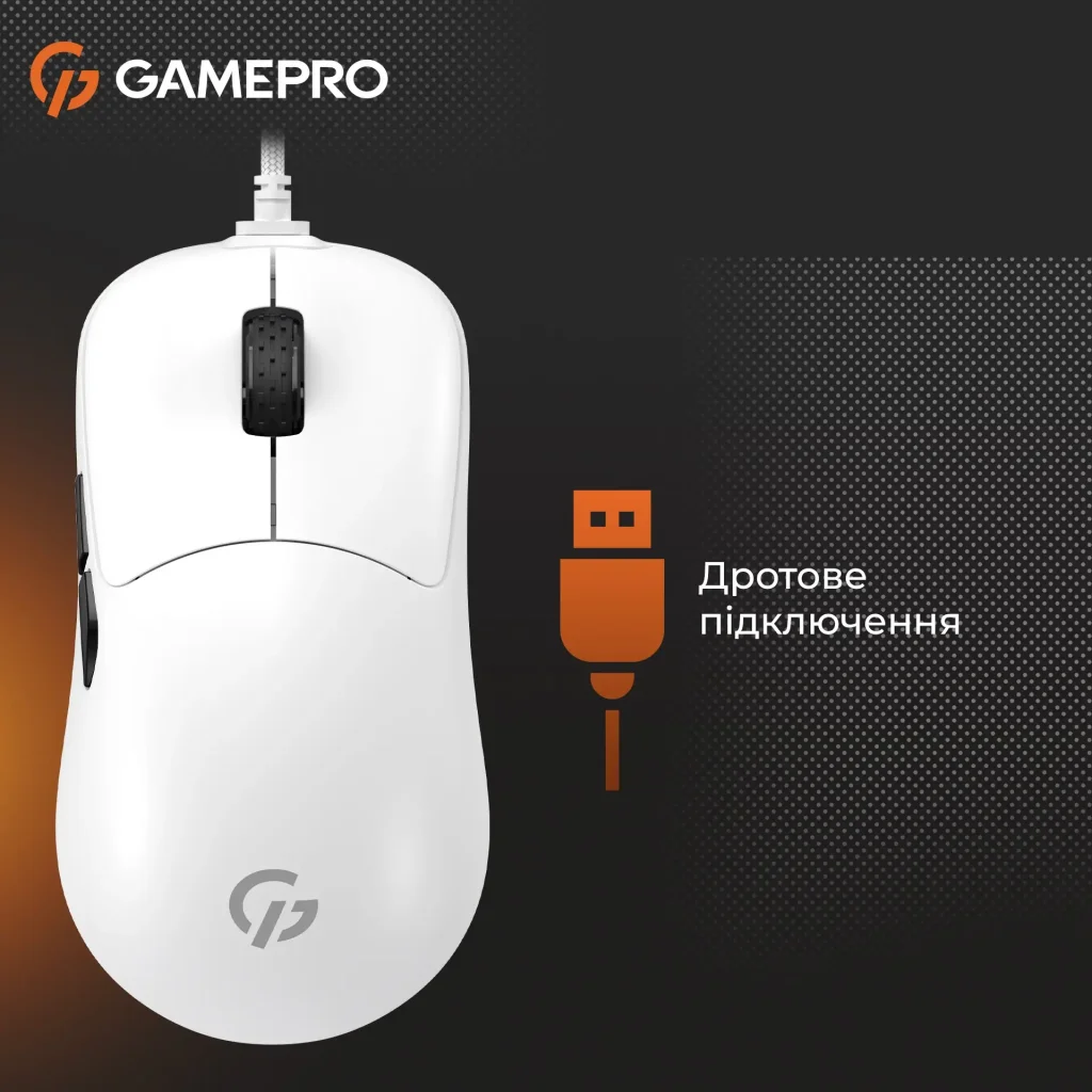 Миша GamePro GM690W White UA
