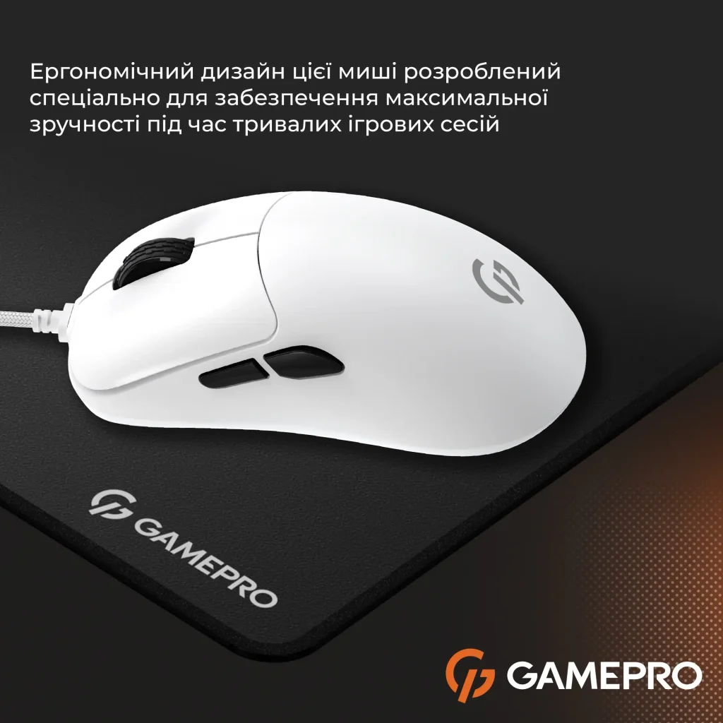 Миша GamePro GM690W White UA