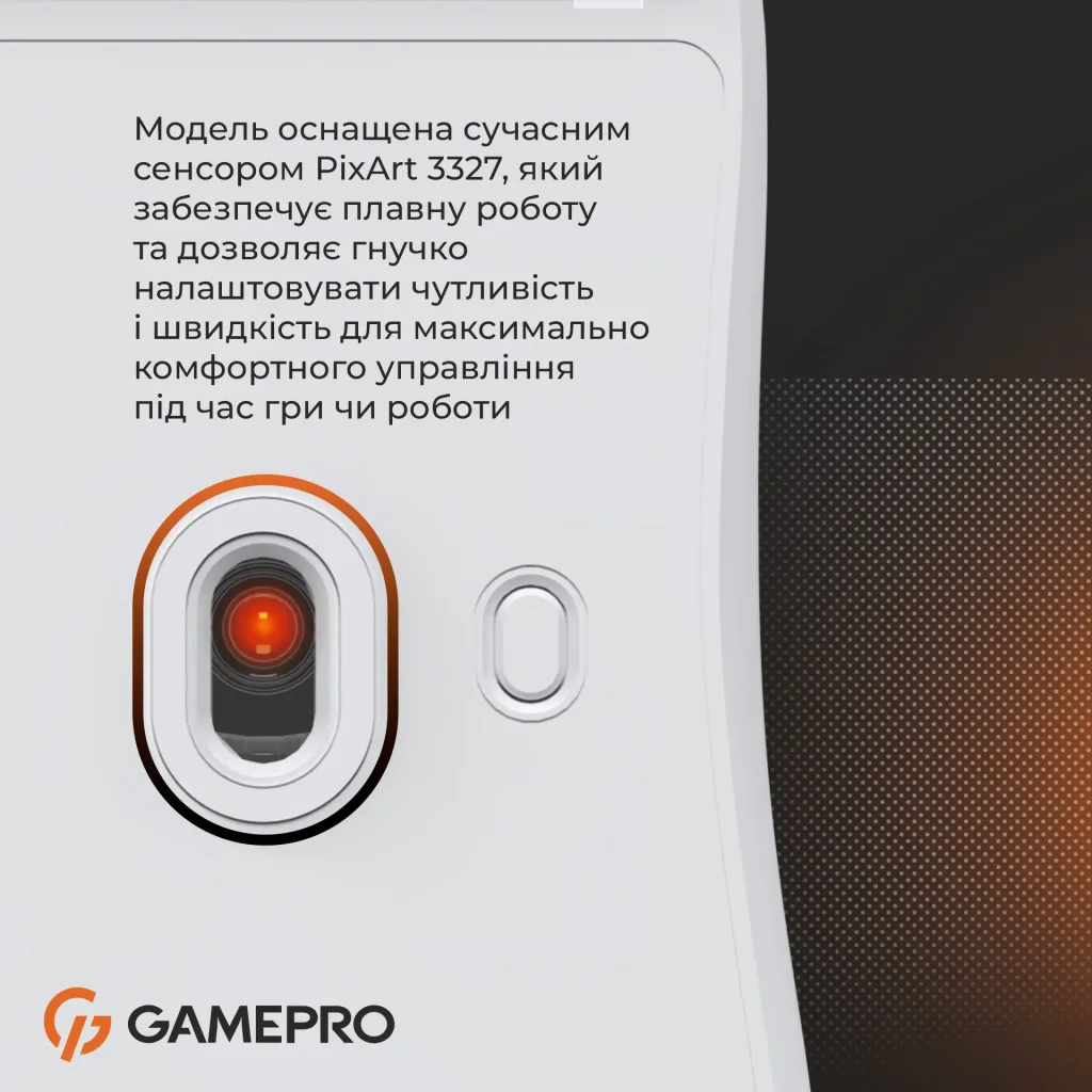 Миша GamePro GM690W White UA