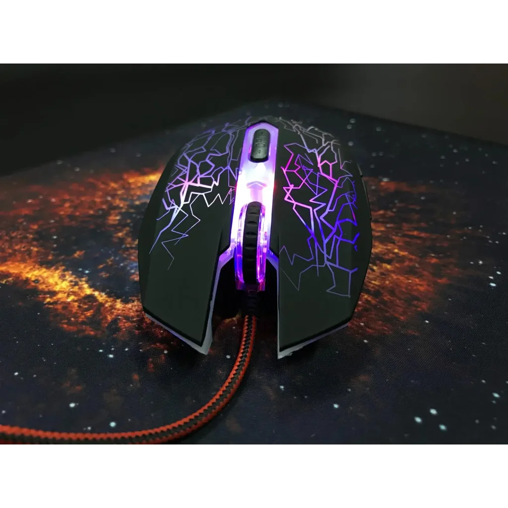 Мышь GamePro GS347 Black USB + коврик UA