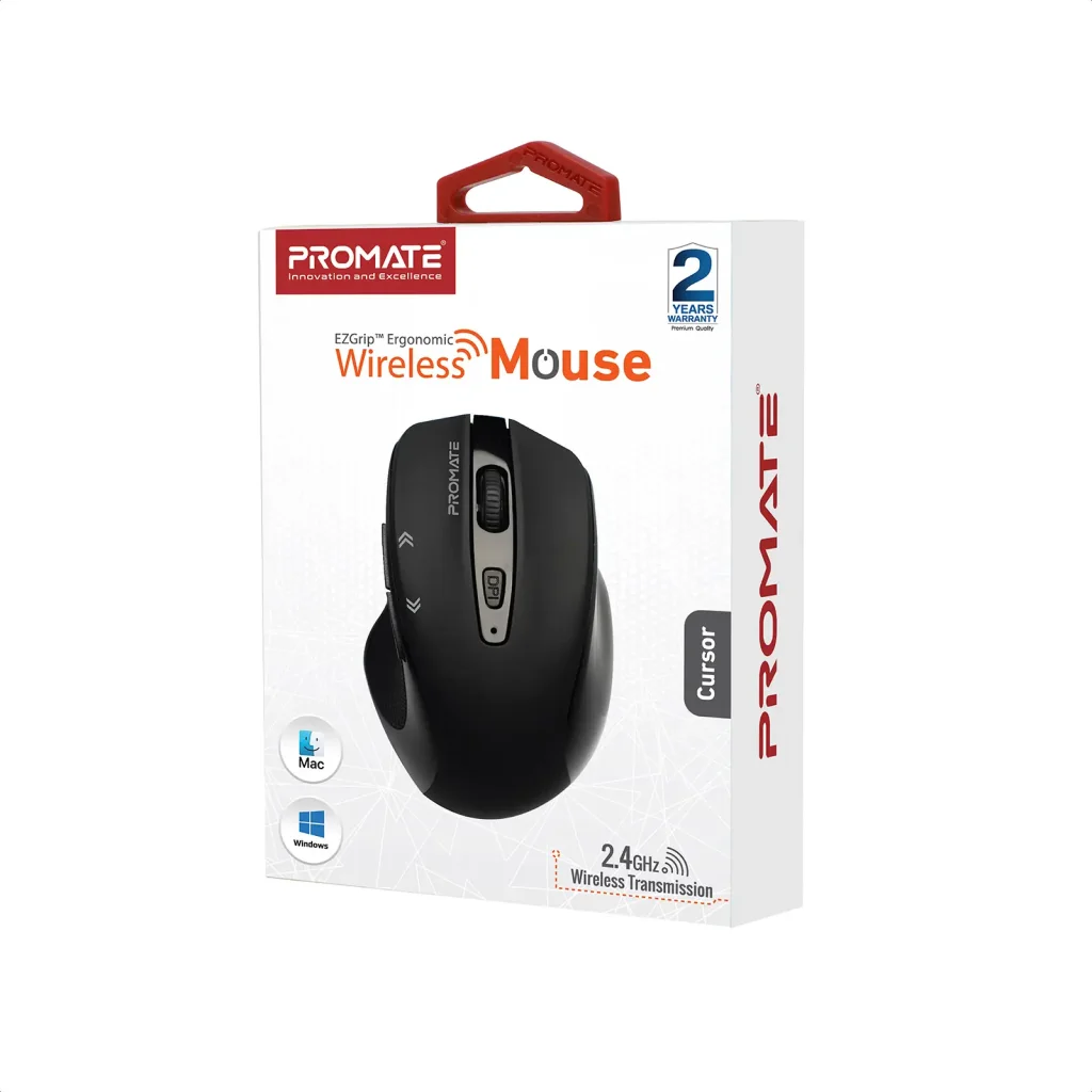 Мышь беспроводная Promate Cursor Black UA