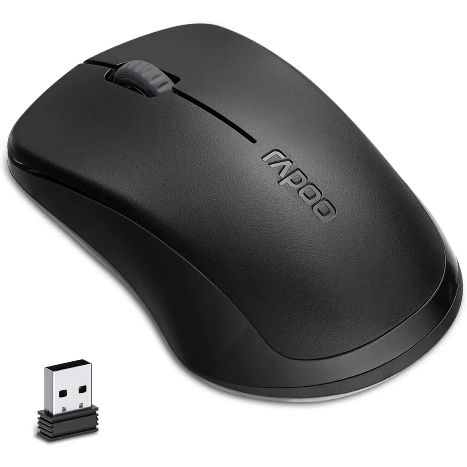 Миша бездротова Rapoo 1620 Black UA