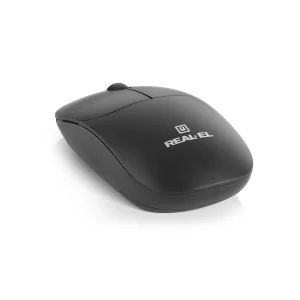 Мышь беспроводная REAL-EL RM-311 W Black, EL123200041 UA