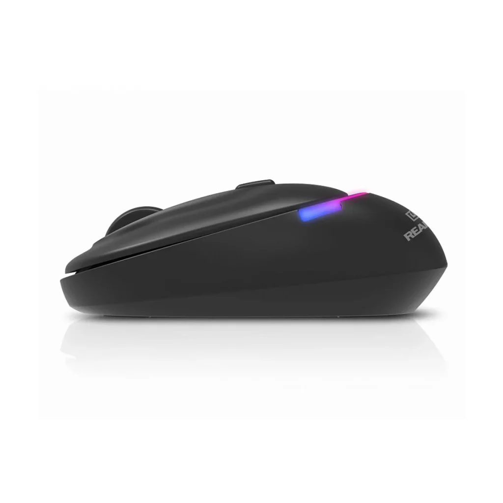 Мышь беспроводная REAL-EL RM-440 W Black, EL123200045 UA
