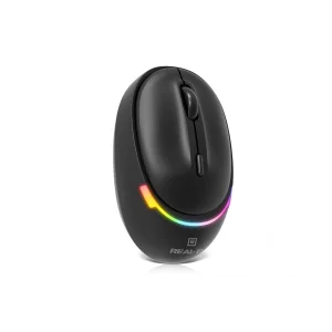 Мышь беспроводная REAL-EL RM-440 W Black, EL123200045 UA