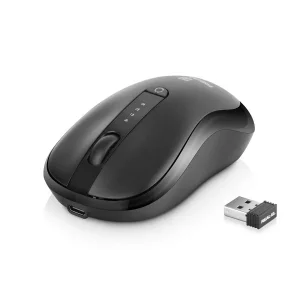 Миша бездротова REAL-EL RM-450 W Black, EL123200046 UA