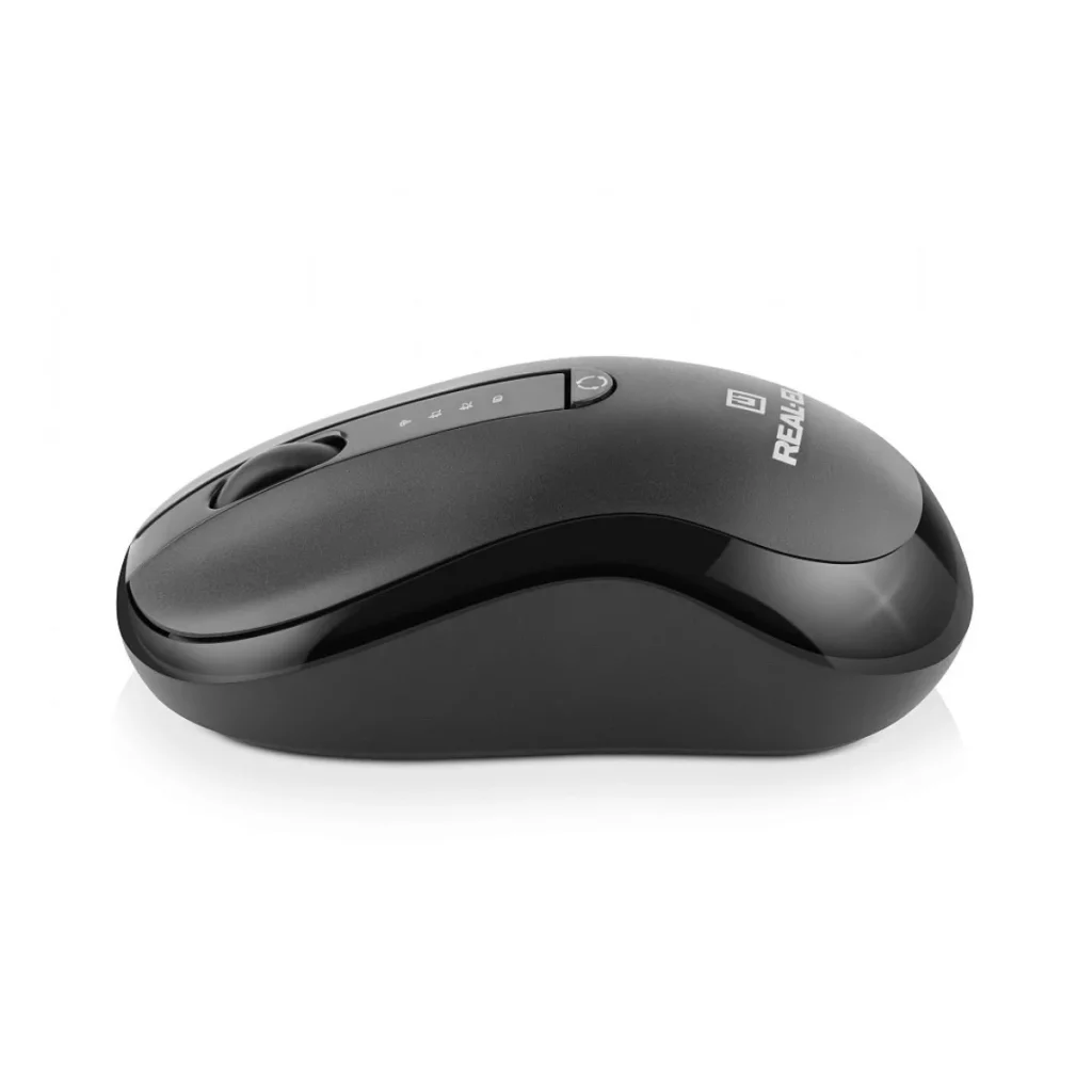 Миша бездротова REAL-EL RM-450 W Black, EL123200046 UA