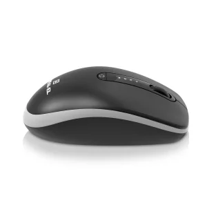 Мышь беспроводная REAL-EL RM-455 W Black, EL123200047 UA