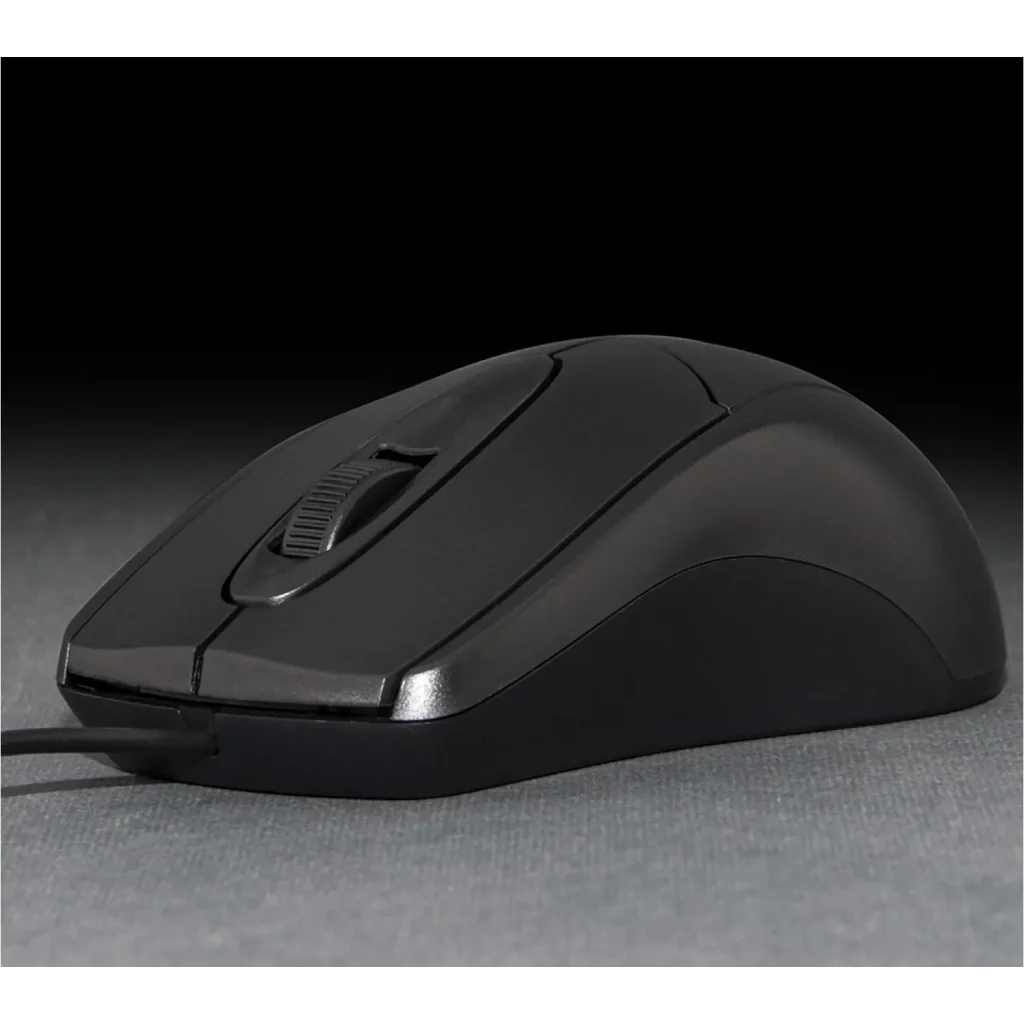 Мышь Frime FM-070B Black 1.3м USB UA