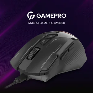 Миша GamePro GM300B Black UA