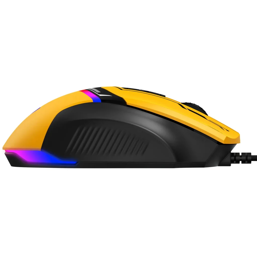 Миша GamePro GM300BL Yellow-Black UA