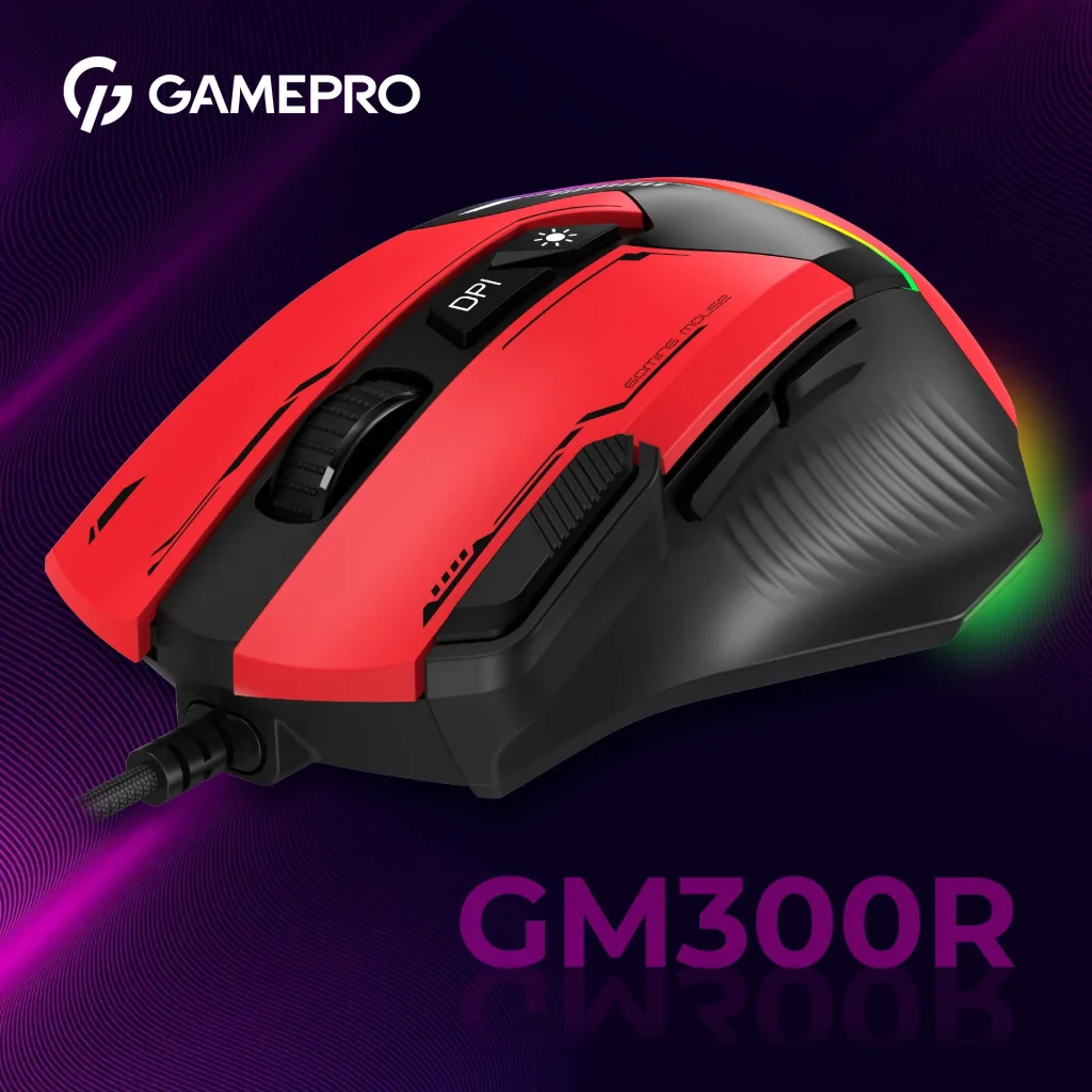 Мышь GamePro GM300R Red UA