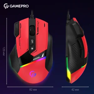 Мышь GamePro GM300R Red UA