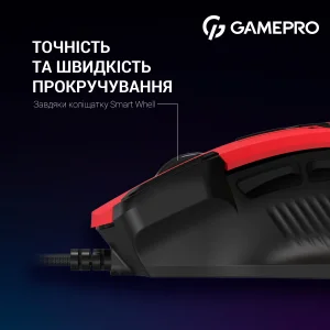 Мышь GamePro GM300R Red UA