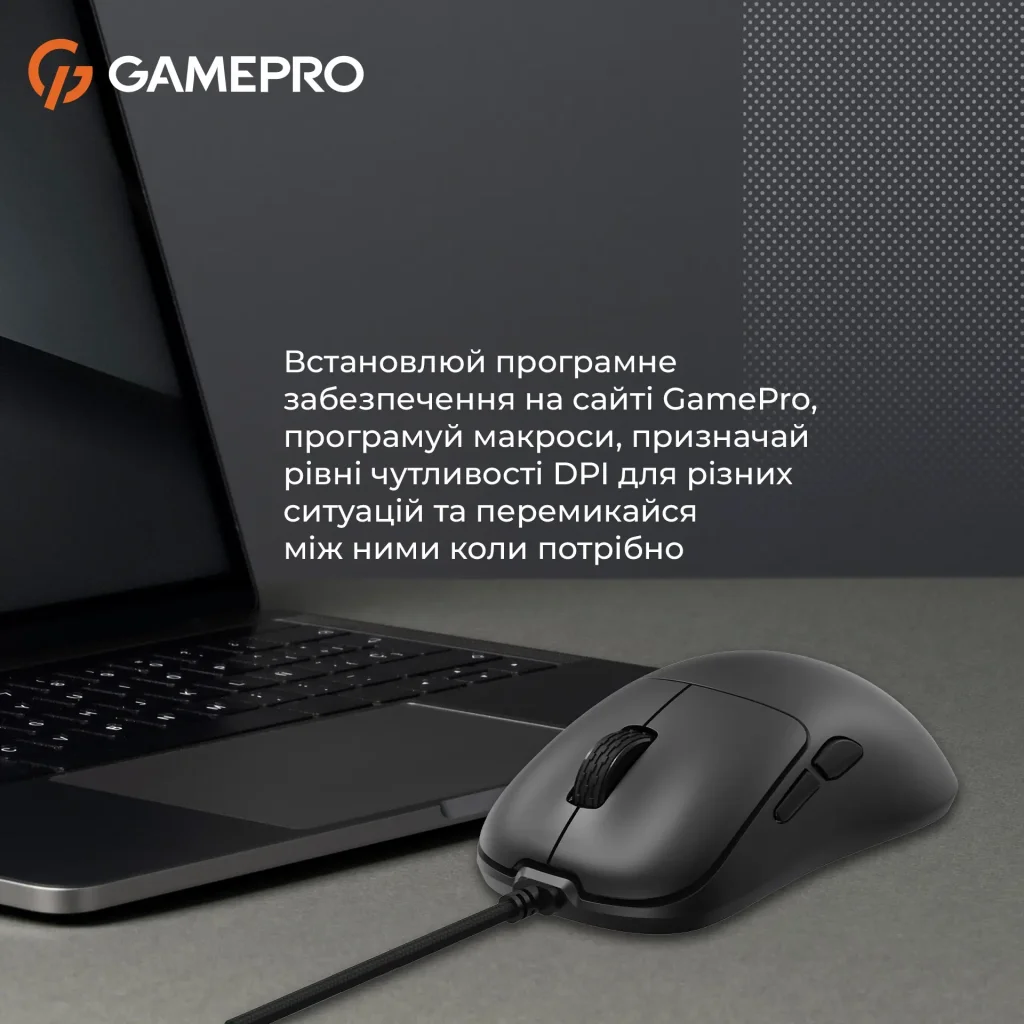 Мышь GamePro GM690B Black UA
