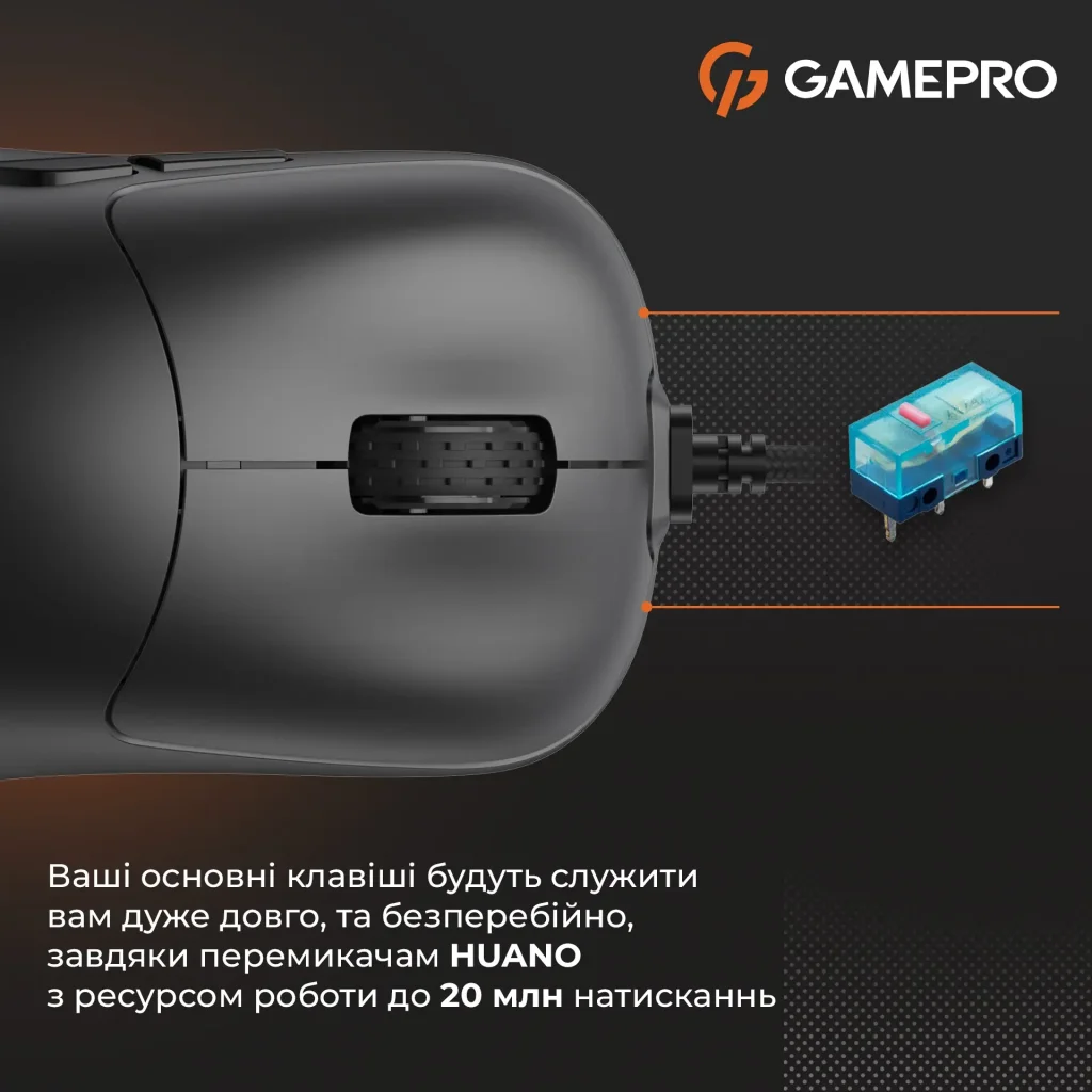 Мышь GamePro GM690B Black UA
