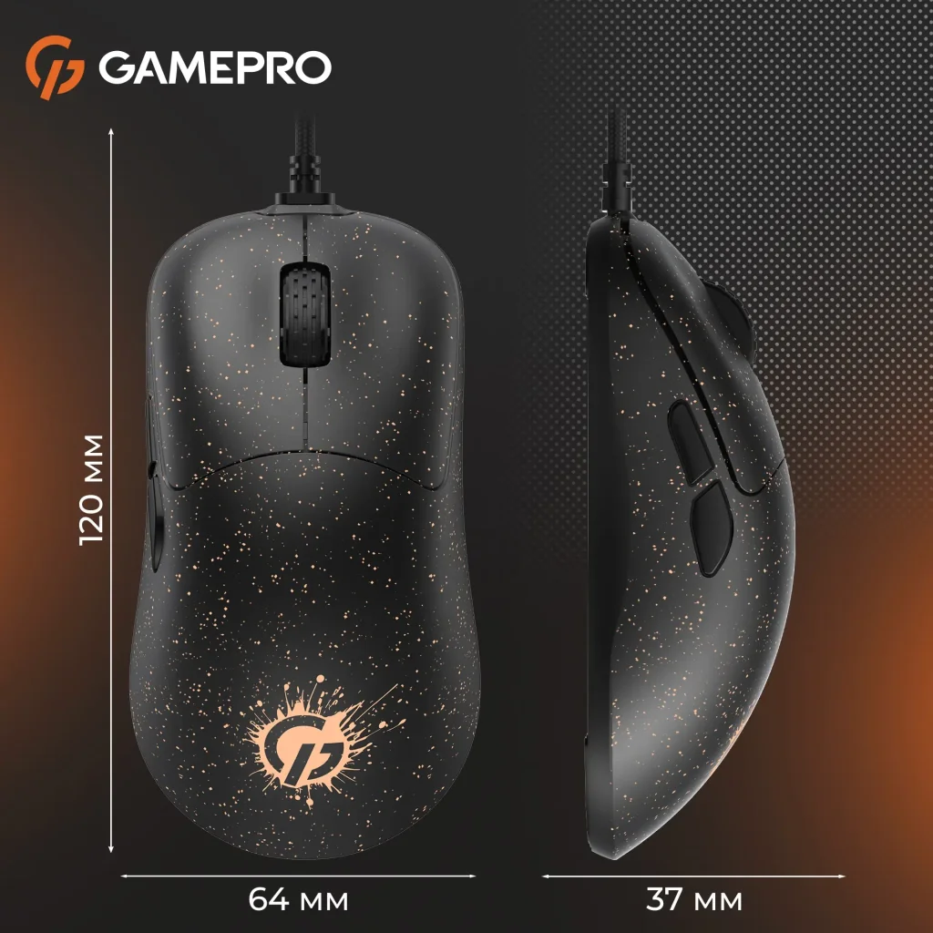 Мышь GamePro GM690D Black/Orange UA