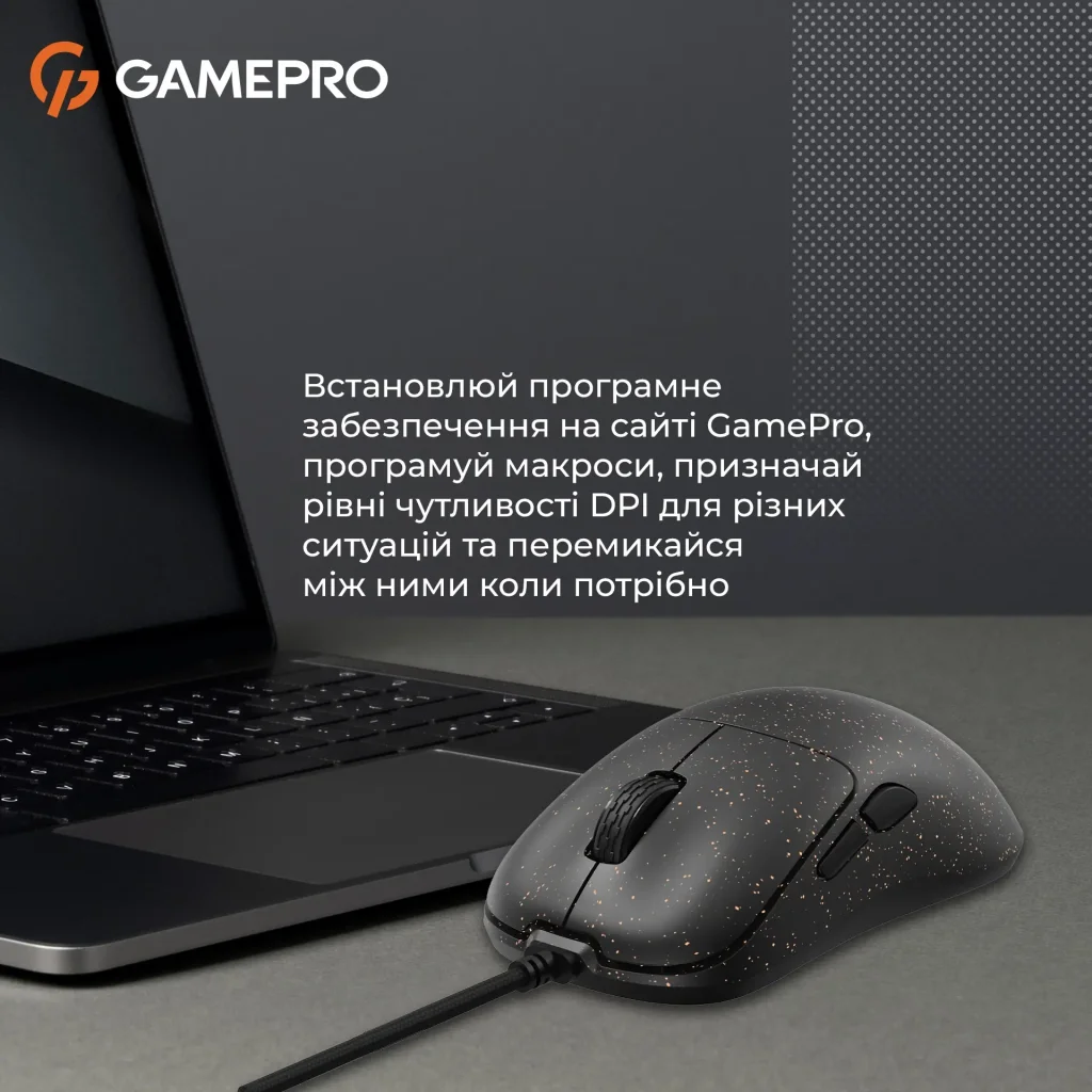 Мышь GamePro GM690D Black/Orange UA