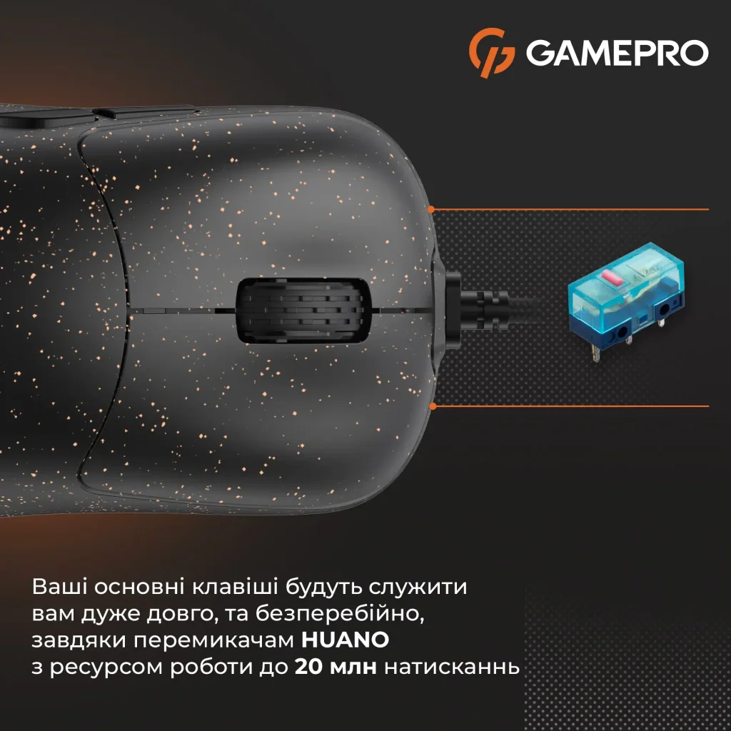 Мышь GamePro GM690D Black/Orange UA
