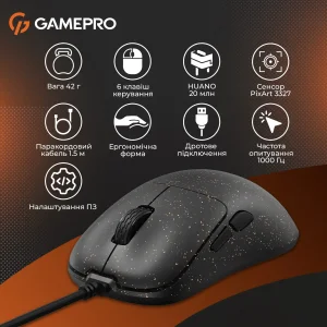 Мышь GamePro GM690D Black/Orange UA