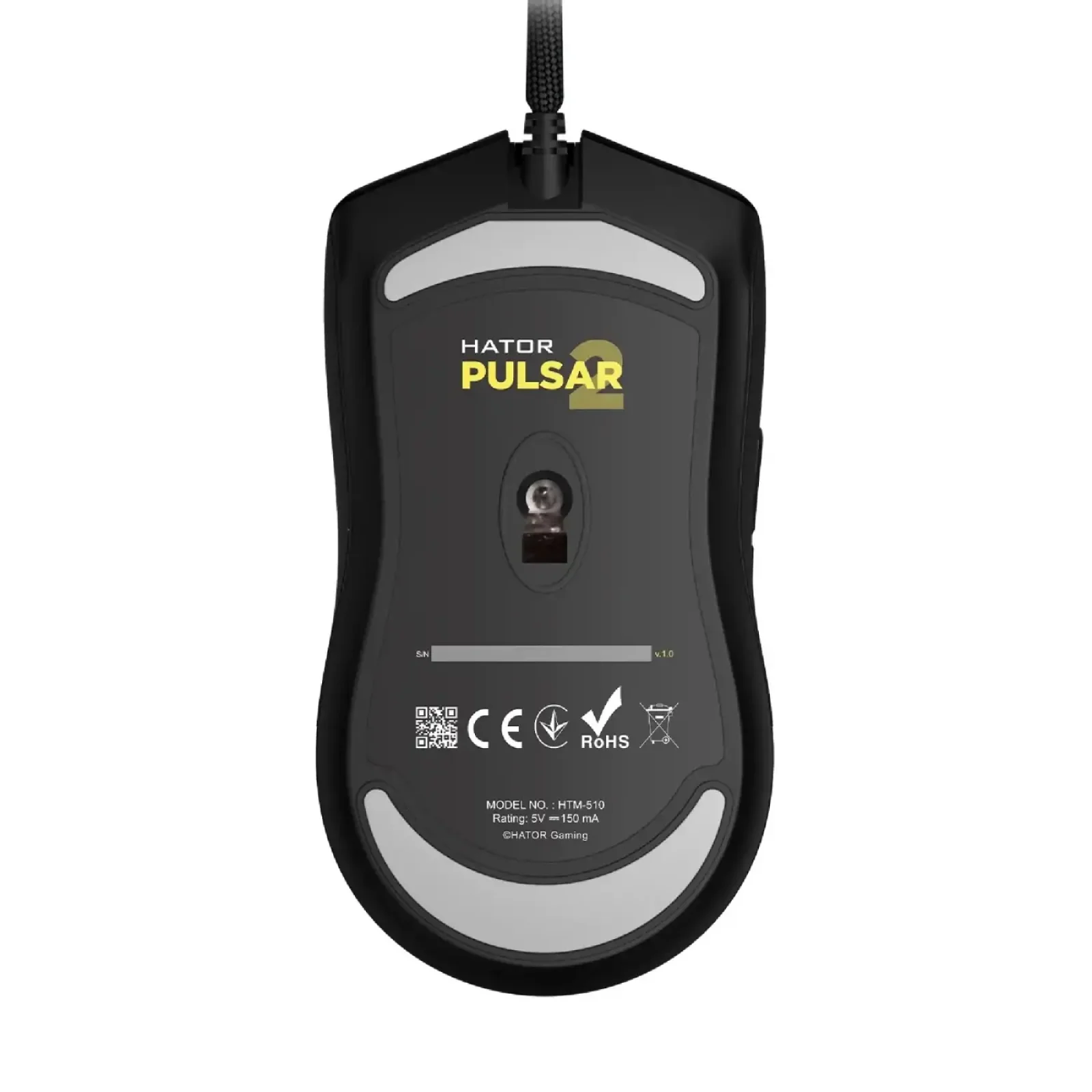 Мышь Hator Pulsar 2 Black (HTM-510) UA