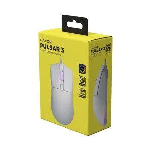 Миша Hator Pulsar 3 White (HTM611) UA