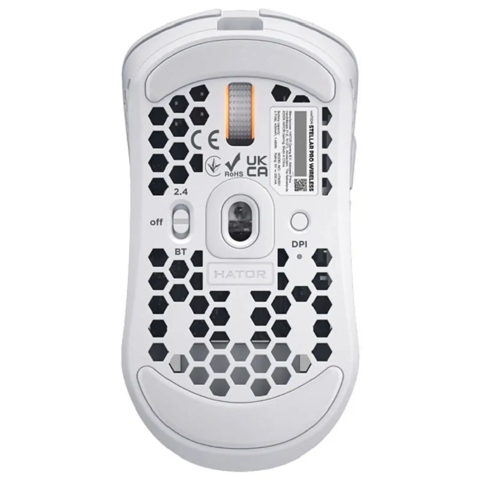 Мышь Hator Stellar Pro Wireless White (HTM551) UA