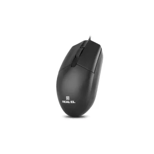 Мышь REAL-EL RM-210 Black (EL123200036) UA