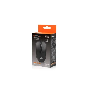 Мышь REAL-EL RM-214 Black (EL123200039) UA