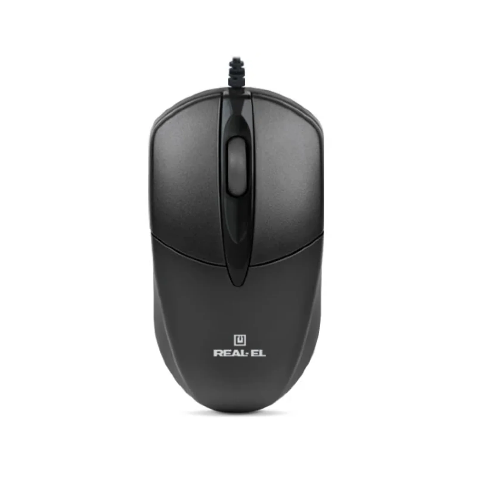 Мышь REAL-EL RM-211 Black USB, EL123200001 UA