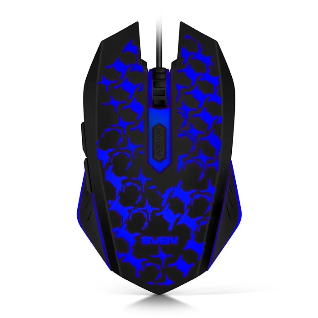 Миша SVEN RX-G930 чорна USB, 00530080 UA