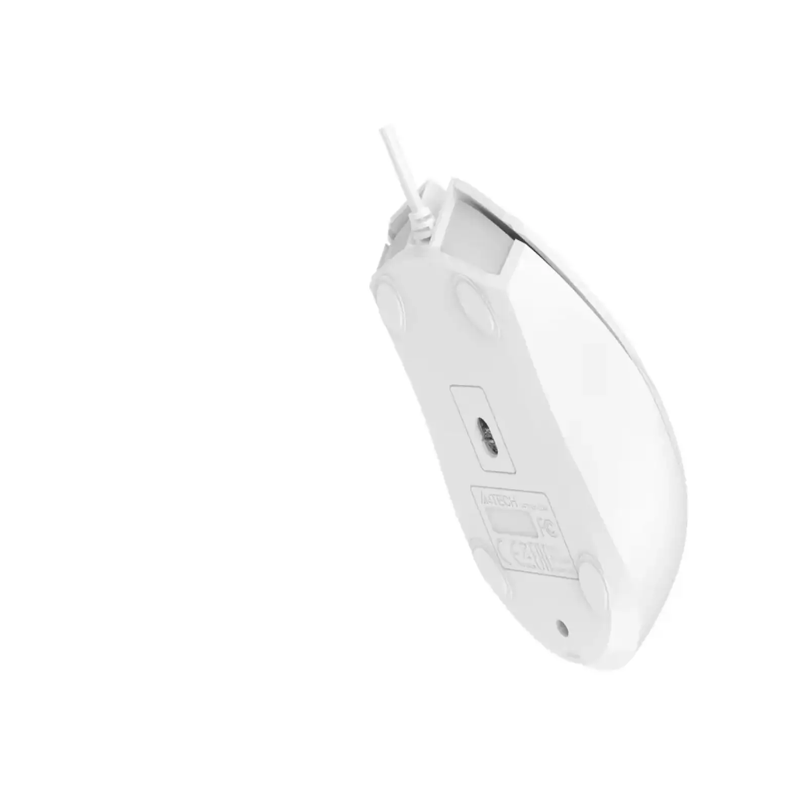Миша A4Tech OP-750S White UA
