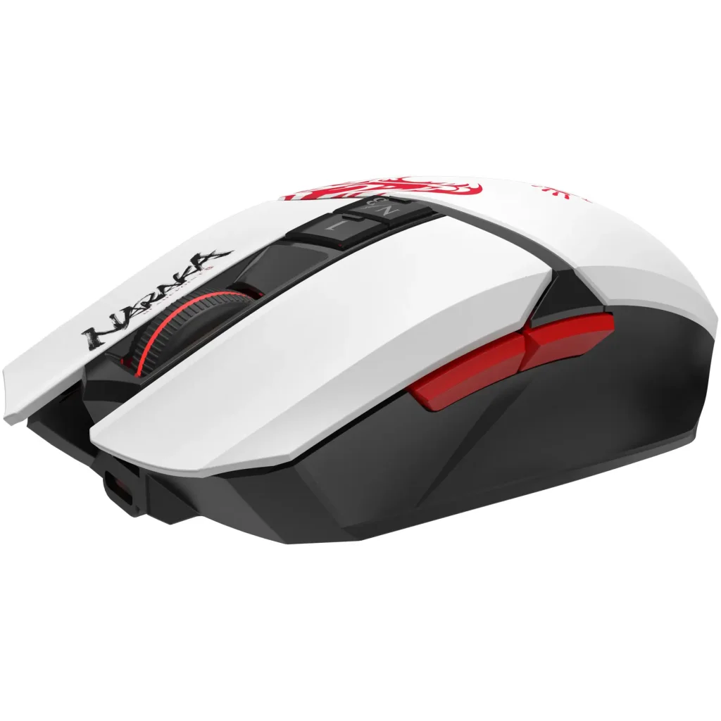 Миша бездротова A4Tech Bloody R36 Ultra Naraka White UA