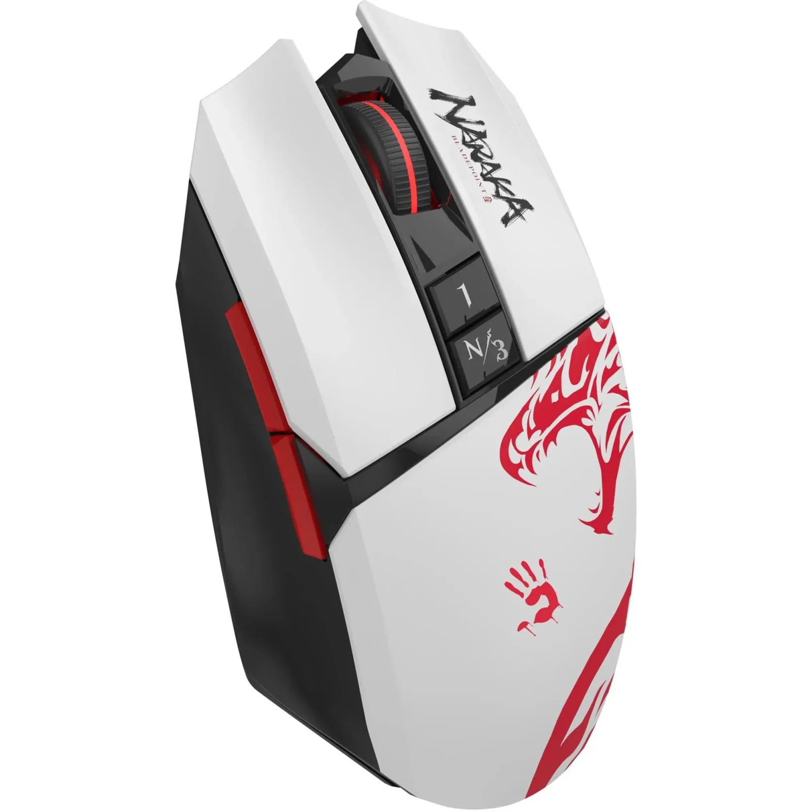 Мышь беспроводная A4Tech Bloody R36 Ultra Naraka White UA