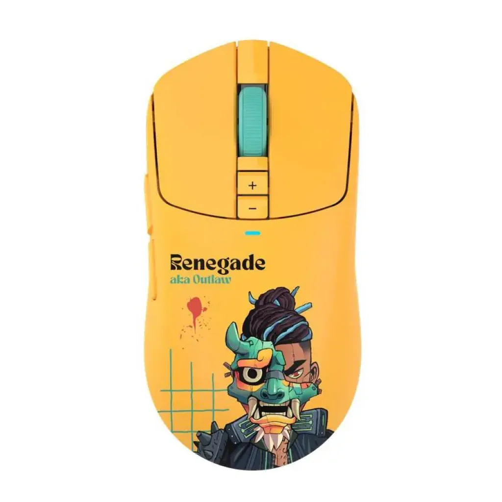 Миша бездротова A4Tech Bloody R72 Ultra Renegade Sunset Yellow UA