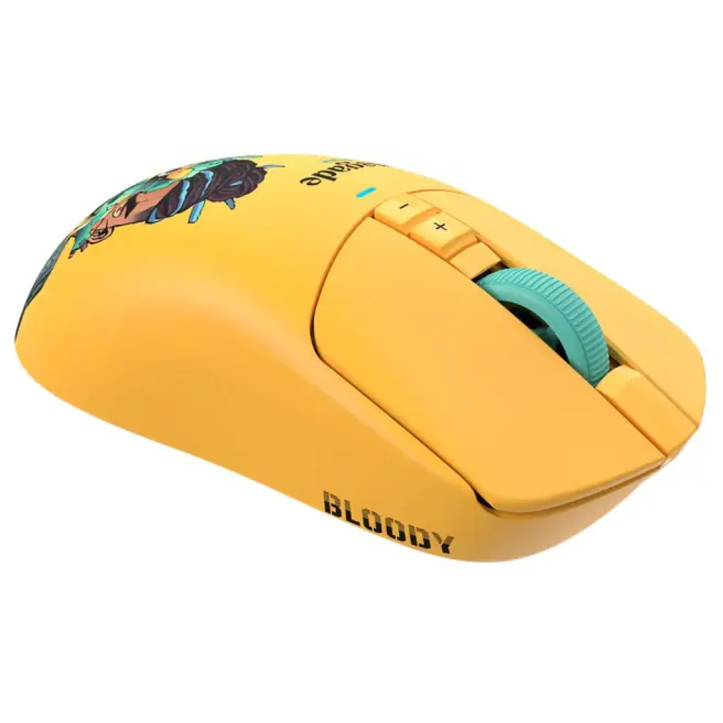 Миша бездротова A4Tech Bloody R72 Ultra Renegade Sunset Yellow UA