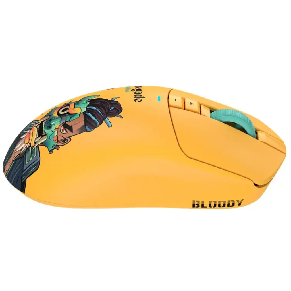 Миша бездротова A4Tech Bloody R72 Ultra Renegade Sunset Yellow UA