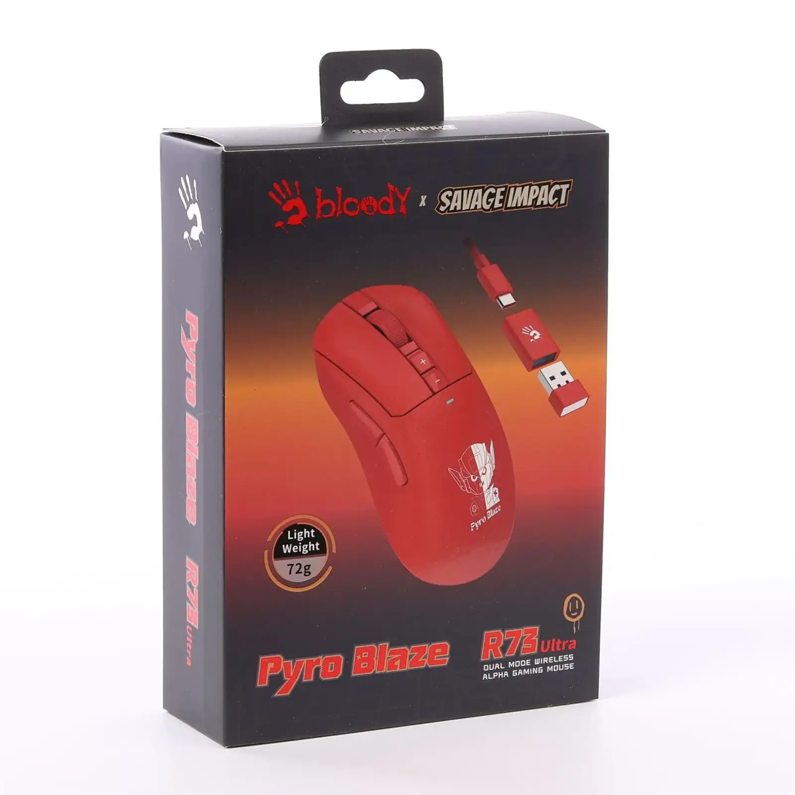 Миша бездротова Bloody R73 Ultra Pyro Blaze UA